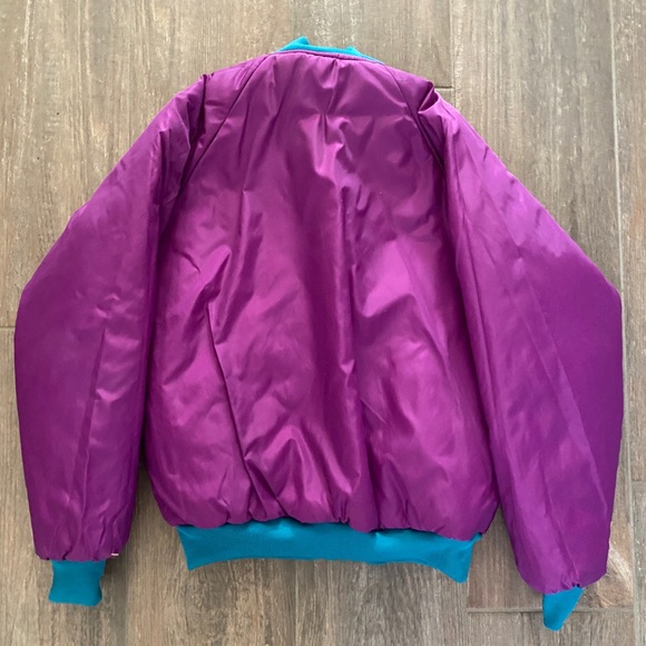 Vintage Reversible Columbia Puffy Jacket - Womens Medium - Picture 5 of 6